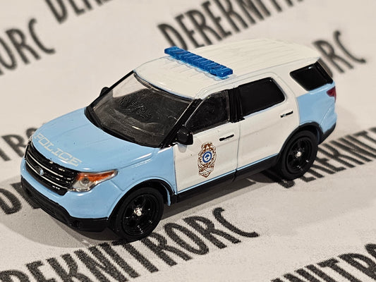 NOT FOR SALE GreenLight Collectibles Deco Sample Hot Pursuit Raleigh North Carolina Police 2014 Ford Explorer