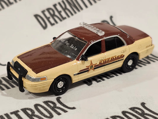NOT FOR SALE GreenLight Collectibles Deco Sample 2008 Ford Crown Victoria Hot Pursuit Series 5