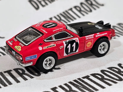 NOT FOR SALE GreenLight Collectibles Deco Sample 1971 Datsun 240Z Rally