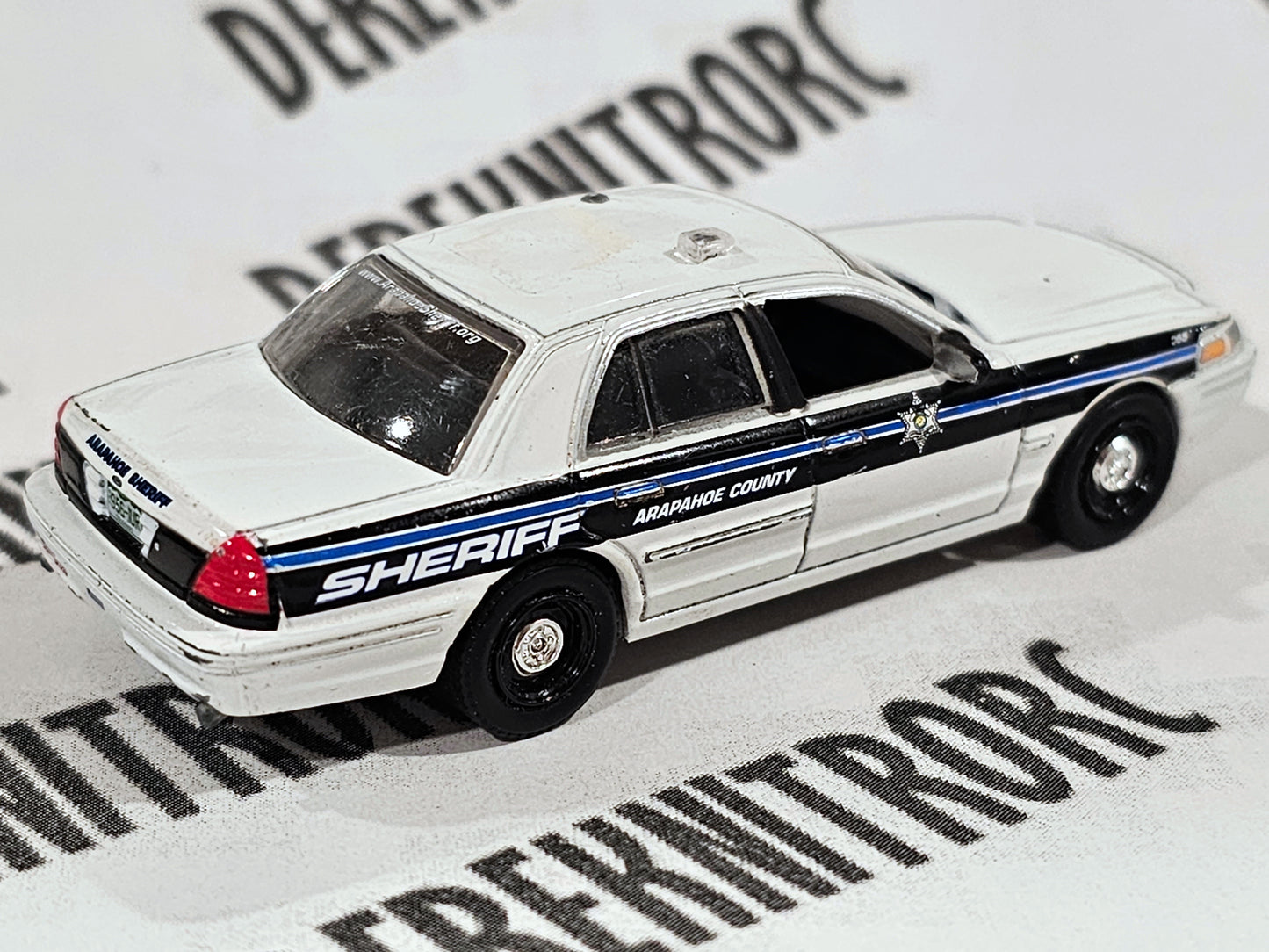 NOT FOR SALE GreenLight Collectibles Deco Sample 2008 Ford Crown Victoria