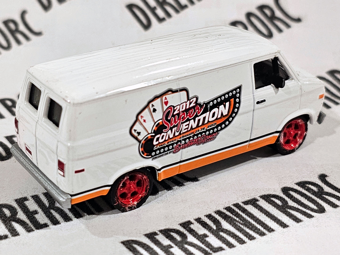 NOT FOR SALE GreenLight Collectibles Deco Sample 1977 Chevrolet G20 Van