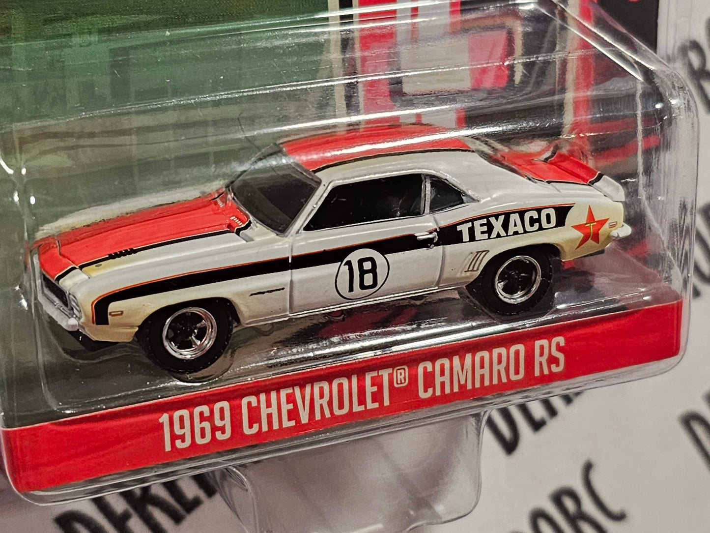 GreenLight Collectibles 1969 Chevrolet Camaro RS Texaco Running on Empty