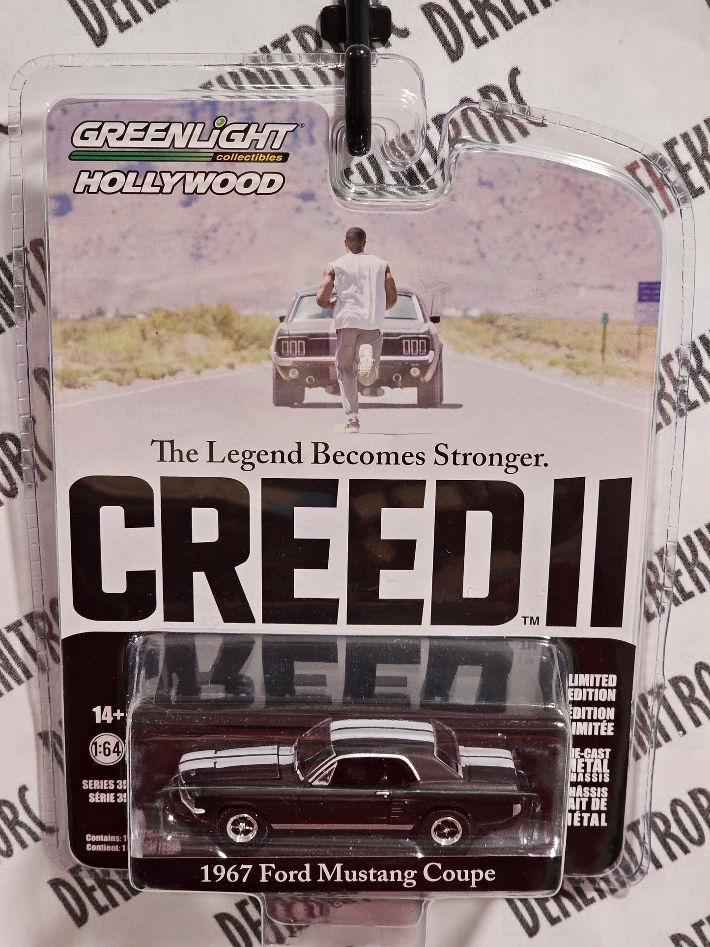 GreenLight Collectibles 1967 Ford Mustang Coupe Creed II Hollywood Series