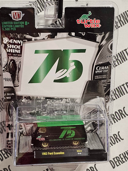 M2 Machines 1963 Ford Econoline 75th Anniversary Turtle Wax Hobby Exclusive