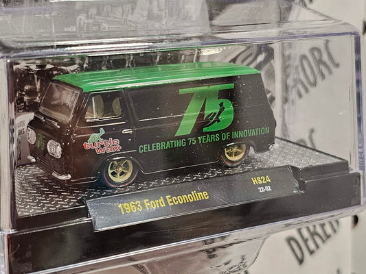 M2 Machines 1963 Ford Econoline 75th Anniversary Turtle Wax Hobby Exclusive