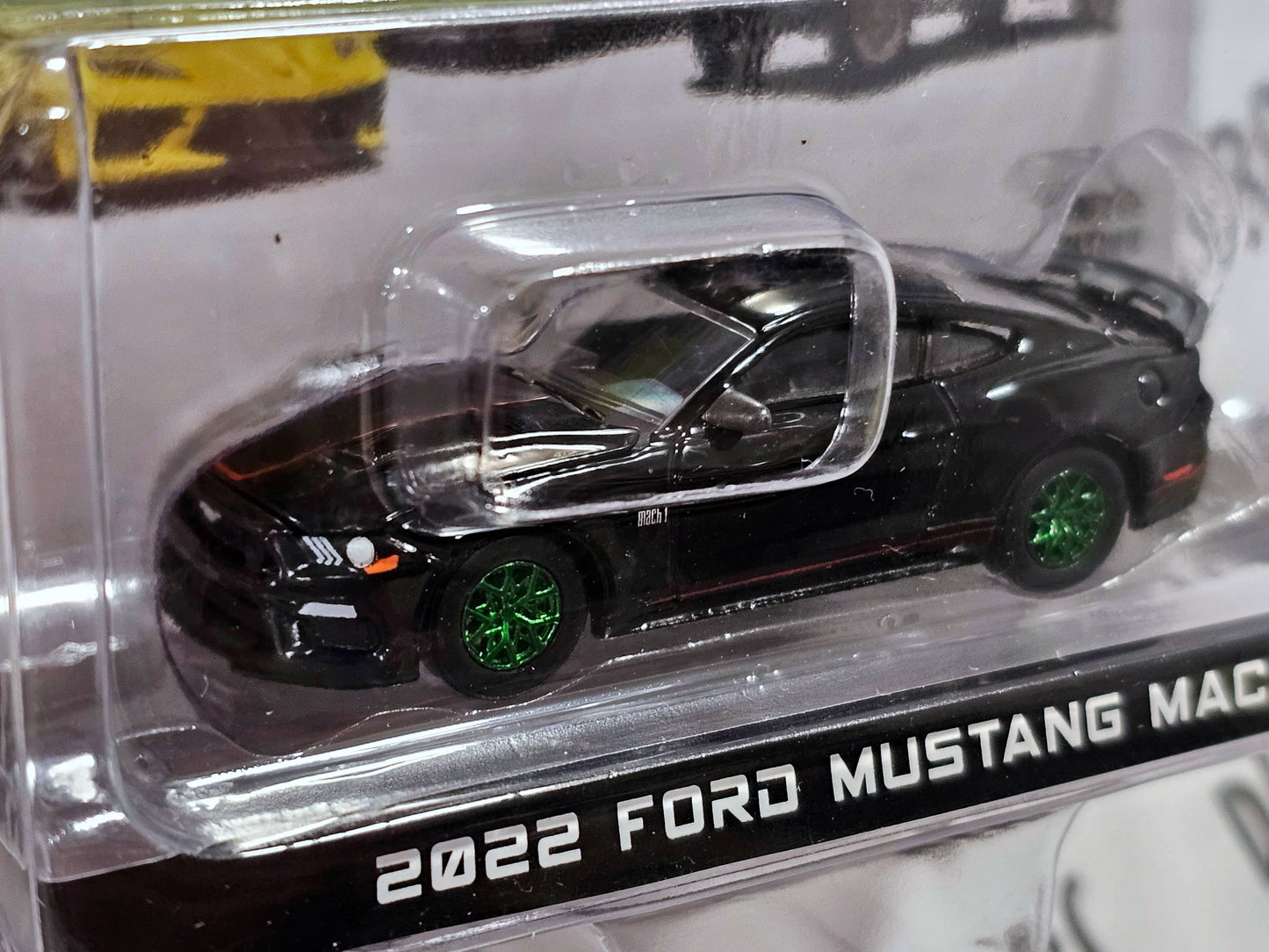 GreenLight Collectibles Chase 2022 Ford Mustang Mach 1 Showroom Floor Series 2 GREEN MACHINE