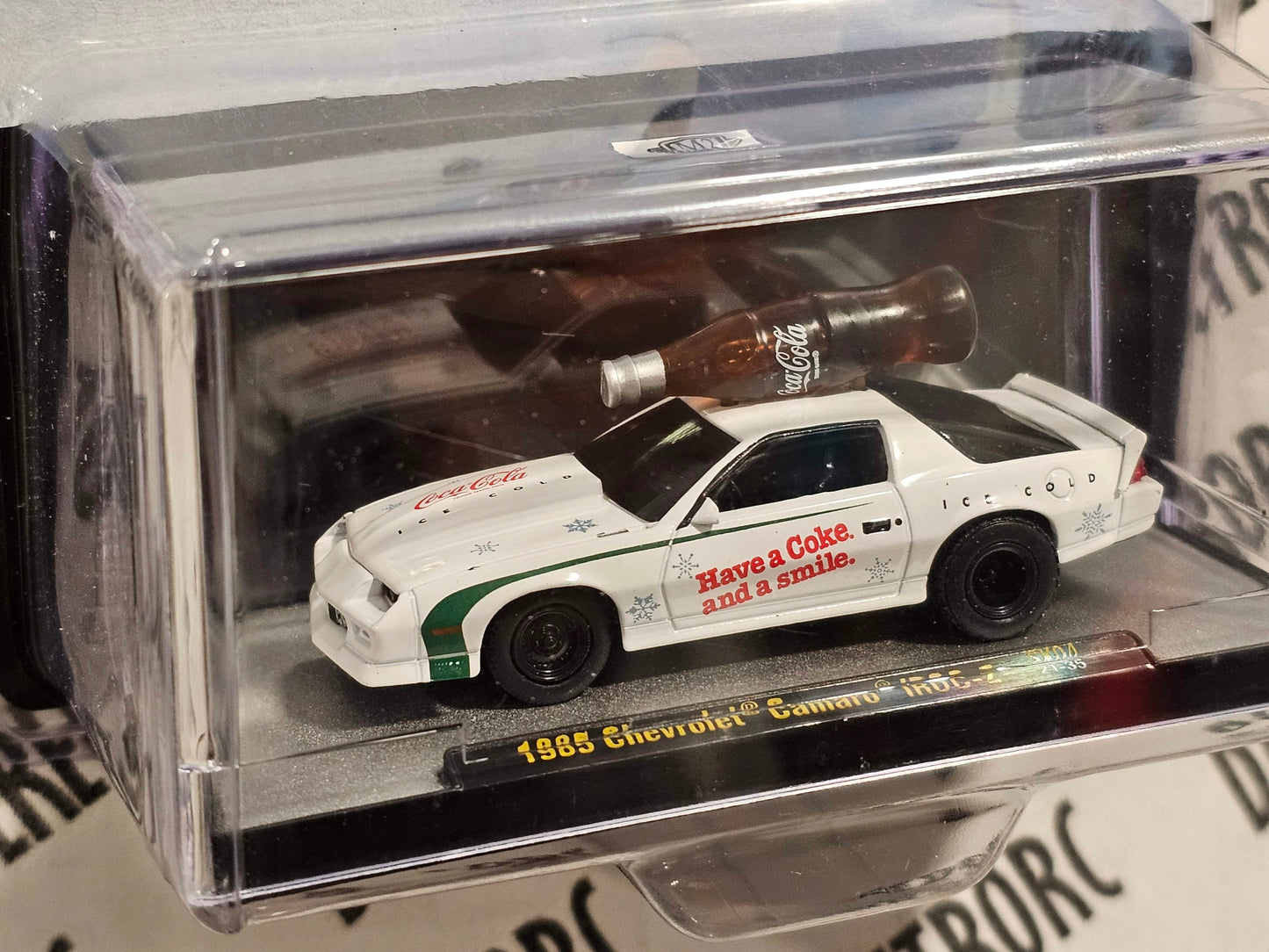 M2 Machines 1985 Chevrolet Camaro IROC-Z Coca Cola Christmas
