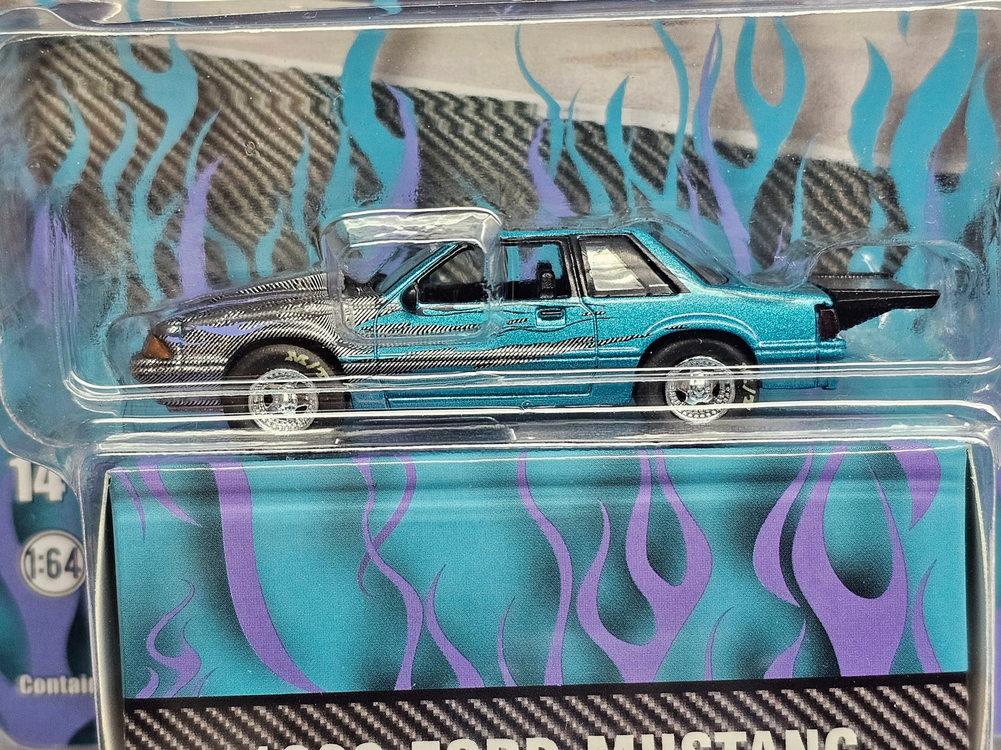 "Turbo AWD" Mustang GreenLight Collectibles WRAPS 1990 Ford Mustang Store Exclusive