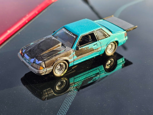 For Parts Mustang GreenLight Collectibles WRAPS 1990 Ford Mustang Store Exclusive