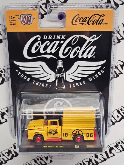 M2 Machines Chase 1956 Ford F-100 Truck Coca Cola