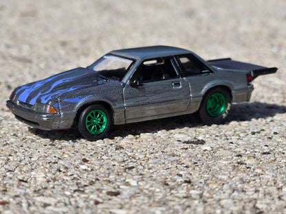 GreenLight Collectibles WRAPS Raw Chase 1990 Ford Mustang Store Exclusive