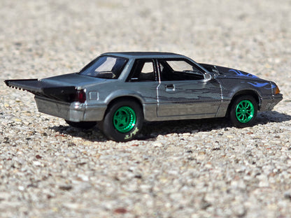 GreenLight Collectibles WRAPS Raw Chase 1990 Ford Mustang Store Exclusive